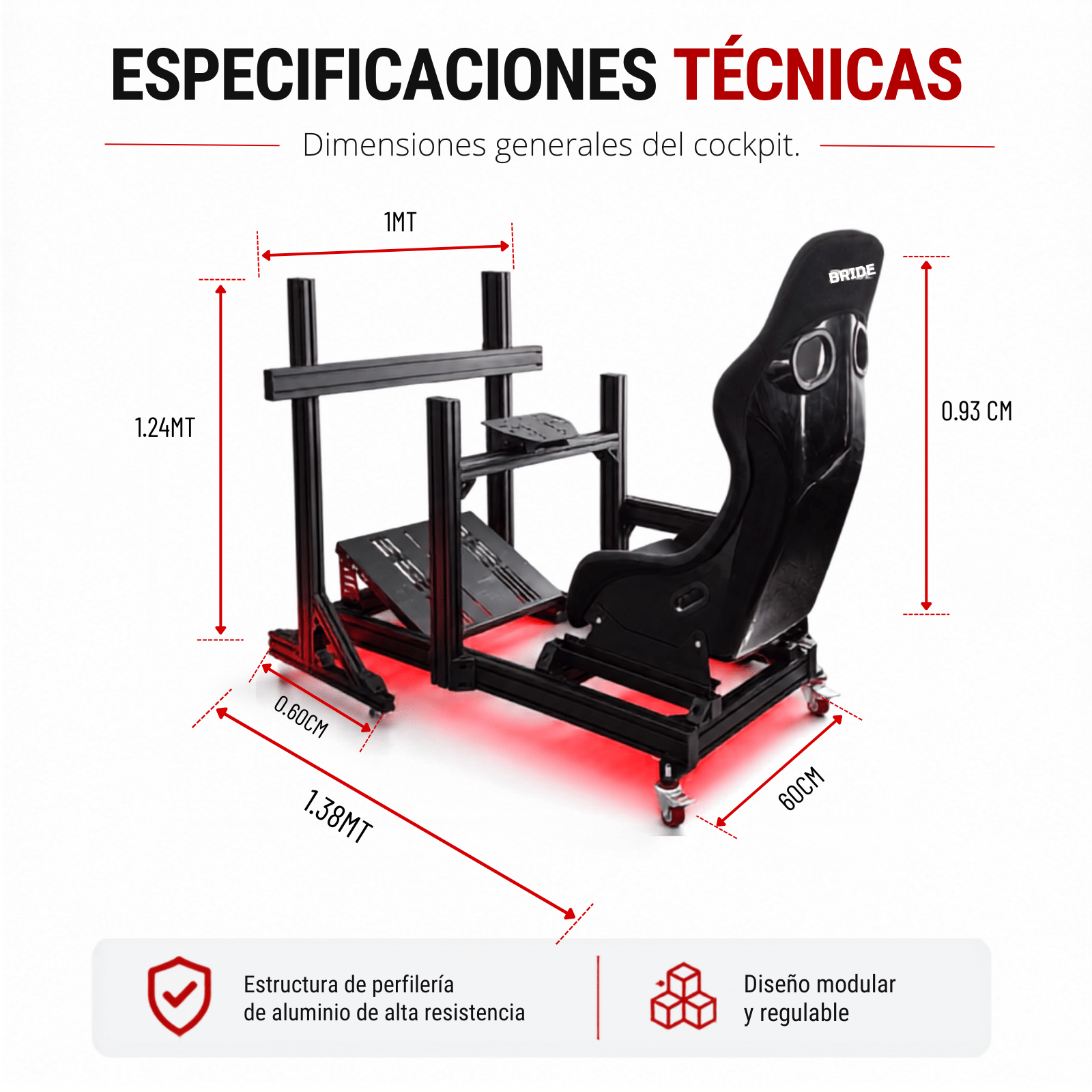 Cockpit de Simulación Profesional – South American Simulators - Image 6